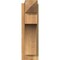 Ekena Millwork Westlake Rough Sawn Arts and Crafts Outlooker, Western Red Cedar, 6"W x 16"D x 20"H OUT06X16X20WTL03RWR - alternate 2